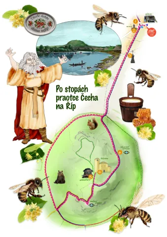Mapa výletu
