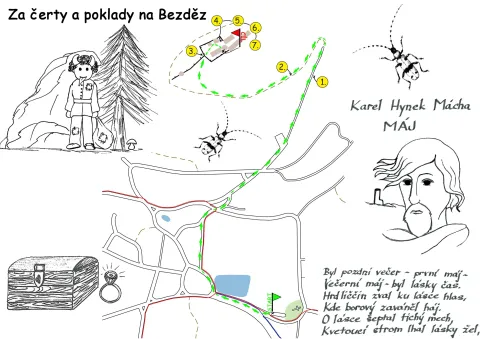 Mapa výletu