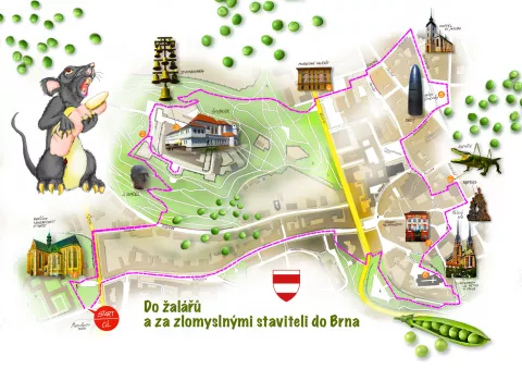 Mapa výletu
