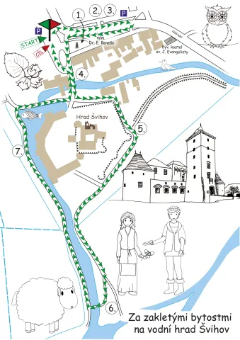 Mapa výletu