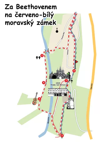 Mapa výletu