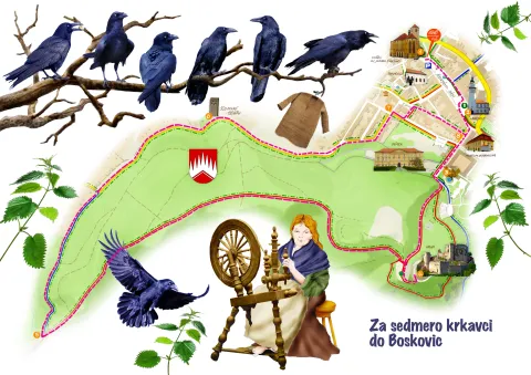 Mapa výletu