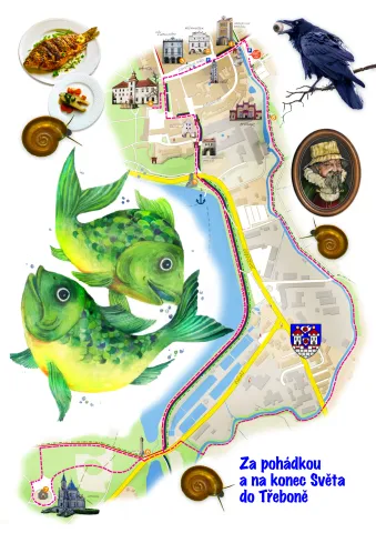 Mapa výletu