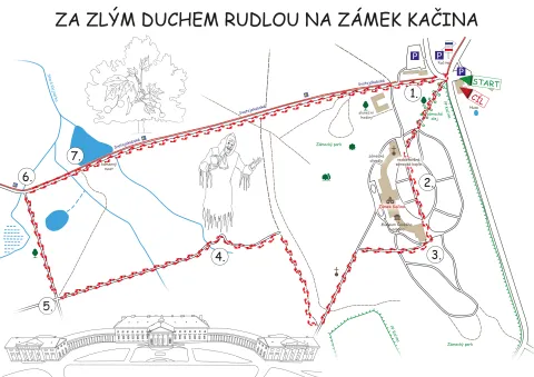 Mapa výletu