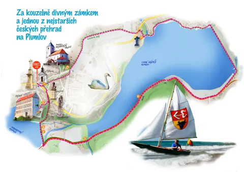 Mapa výletu