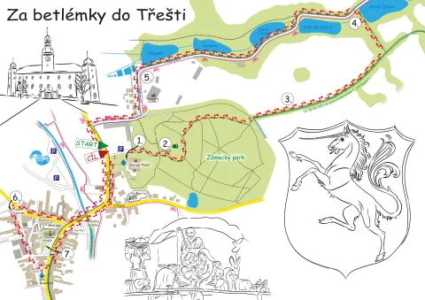 Mapa výletu