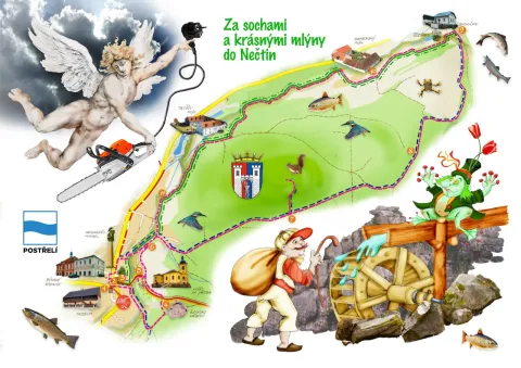 Mapa výletu