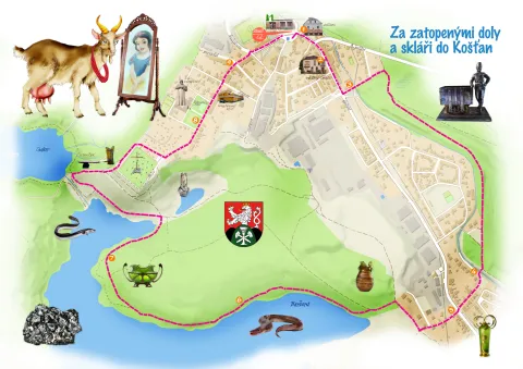 Mapa výletu