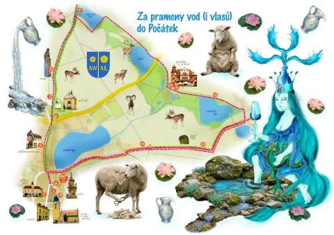 Mapa výletu