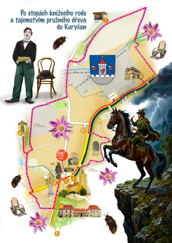 Mapa výletu