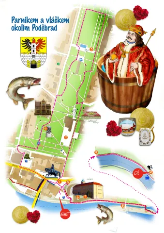 Mapa výletu