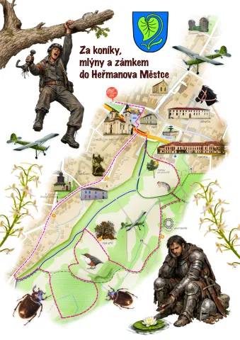 Mapa výletu