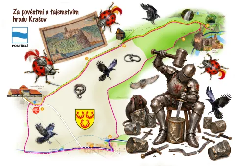 Mapa výletu