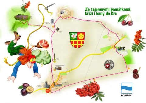 Mapa výletu