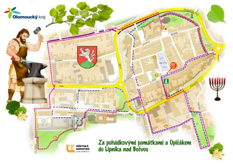 Mapa výletu