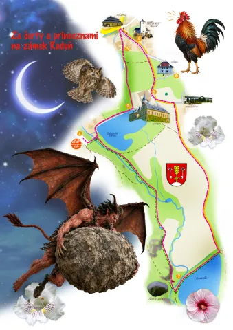 Mapa výletu