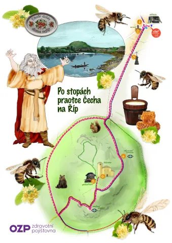 Mapa výletu