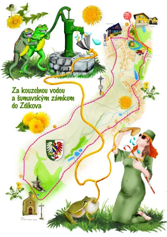 Mapa výletu