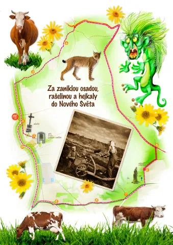 Mapa výletu