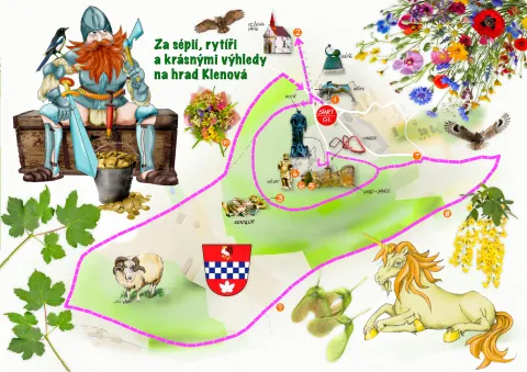 Mapa výletu