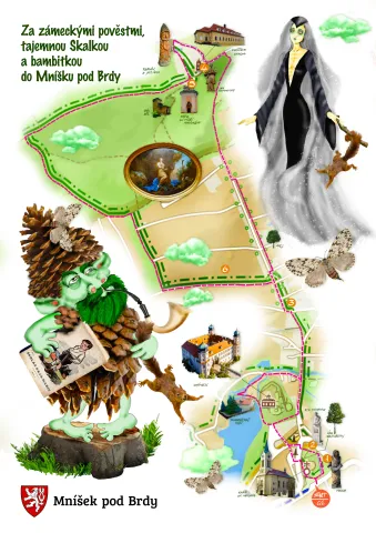 Mapa výletu