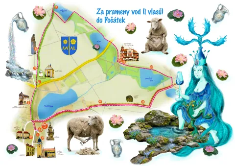 Mapa výletu