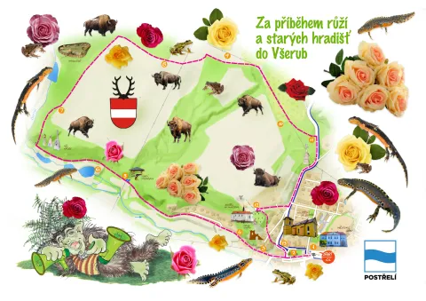 Mapa výletu